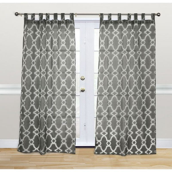 Daphne Charcoal Tab Top 84