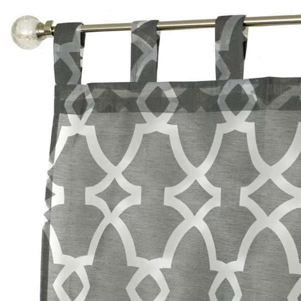 Daphne Charcoal Tab Top 84